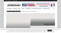 Desktop Screenshot of kurierostrowski.pl